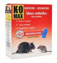 Raticide - souricide en bloc