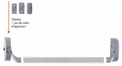 antipanique NCF modulable en 2/3 points