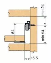 Sortie partielle Blum METABOX - charge dynamique de 25 kg