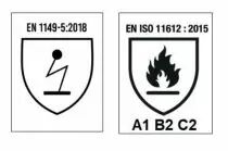 Bonnet retardateur de flamme et antistatique 