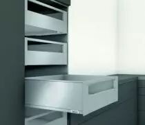 Tiroir LÉGRABOX hauteur C : 193 mm - inox