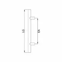Ligne Cologne - inox 304 Noir mat