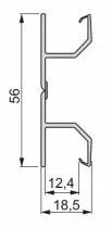 Plinthe alu pvc 