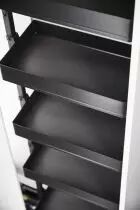 Kit armoire coulissante Dispensa anthracite
