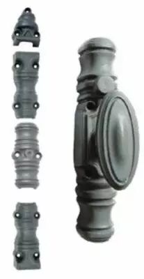 Crmone cochre bote et garniture - fonte rustique