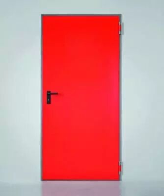 Porte 1 vantail rversible - ral 9010 gamme Univer
