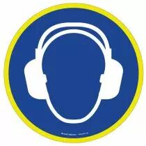 Disque signalétique haute visibilité