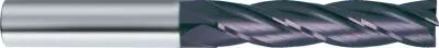Fraise queue cylindrique revtue - srie longue - 4 dents carbure