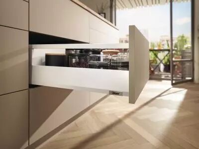 Hauteur E : 209 mm - blanc soie mat - tube
