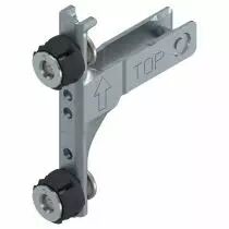 Hauteur E : 209 mm - blanc soie mat - tube