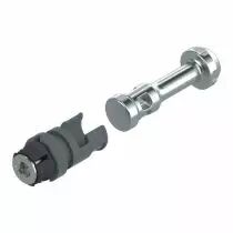 Hauteur E : 209 mm - gris indium - tube