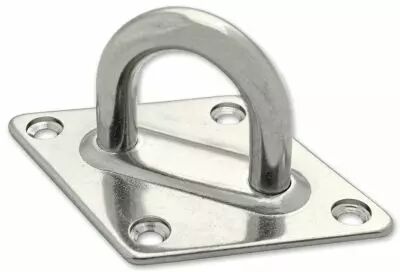 Platine inox losange  oeil 