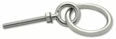 Piton  oeil inox avec anneau