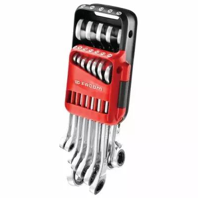 Jeu de 12 cls mixte  cliquet - 467B.JP12