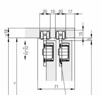 Hawa Clipo 26 bois inslide - jusqu'à 26 kg