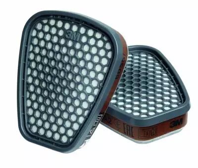 Filtre 6055 pour demi-masque 6502 3MMC et 6800