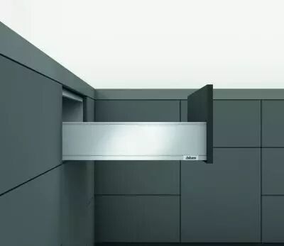 Tiroir LGRABOX hauteur K : 144 mm - inox