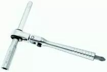 Cliquet porte-embouts tête flexible 180°