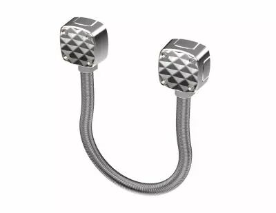 Flexible en applique Eflex - Inox