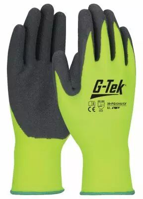 Gants hiver enduits 100% polyester