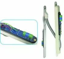 Flexible à encastrer - acier blanc