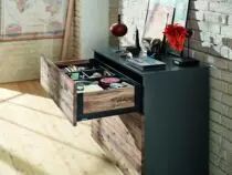 LÉGRABOX hauteur C free : 193 mm - noir carbone