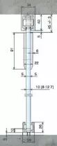Coulissant pour porte intérieure en verre séries 40 et 80 GP
