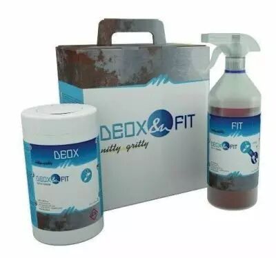 Lingettes Deox et Fit et solution neutralisante Inox Fit