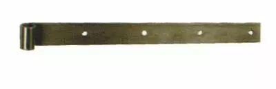 Ferrure de volets et portails en inox Penture droite pour gond  14 mm - Inox 316 L bross