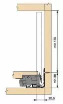 LÉGRABOX hauteur C : 193 mm - blanc soie mat 