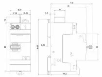 Interrupteur différentiel DX³-ID - 2P - type AC