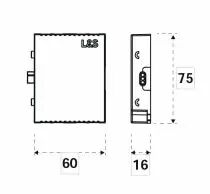 Spot Nube ø 64 mm - applique - 12 V