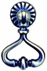 Bouton finition vieil argent zamack - Quesdeville