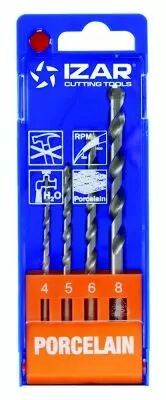Coffret 4 forets porcelaine-carrelage - rfrence 1882