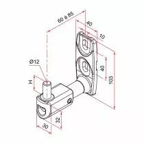 Gond orientable