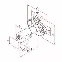 Gond orientable