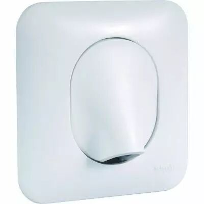 Gamme Ovalis - blanc - sortie de cble