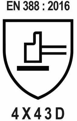 Gants contre les coupures fibres PEHD enduction polyurthane