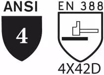 16-560E - contre les coupures polyamide et fibre de verre - classe D