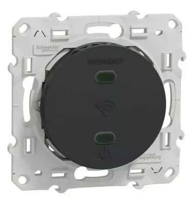 Gamme Odace - anthracite - rpteur wifi 