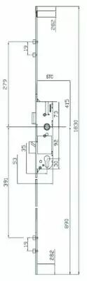 Fermeture latrale europa R2 - R4