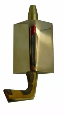 Loqueteau cavalier sans encoche - A tirette et à clé - pour glace de 8 à 10 mm d’épaisseur