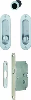 Set de porte coulissante aluminium pour porte intrieure - modle 4930