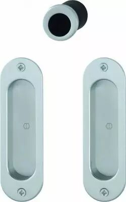 Set de porte coulissante aluminium pour porte intrieure - modle 4930