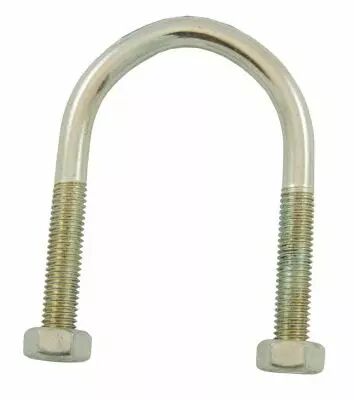 Etrier avec crou en acier zingu ou inox