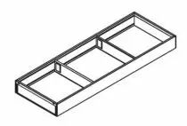 AMBIA-LINE design acier - hauteurs M et K