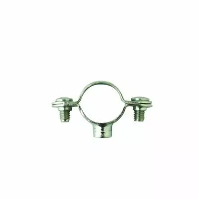 Collier pour sanitaire simple en Acier zingu - pas de 7 x 150