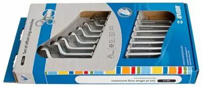 Jeu de 8 cls polygonale double contre-coude - rf. 180/1CB