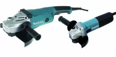Ensemble de 2 meuleuses : meuleuses 9558HNG + GA9020