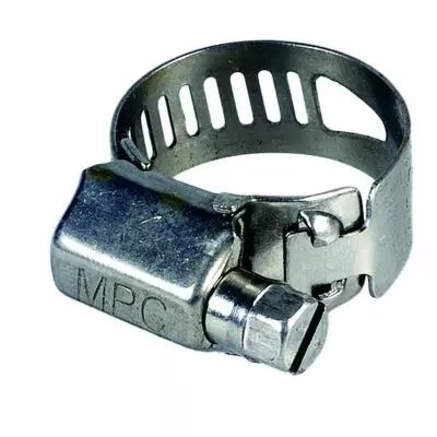 Colliers  bande ajoure acier inoxydable 13 mm - W4 - inox